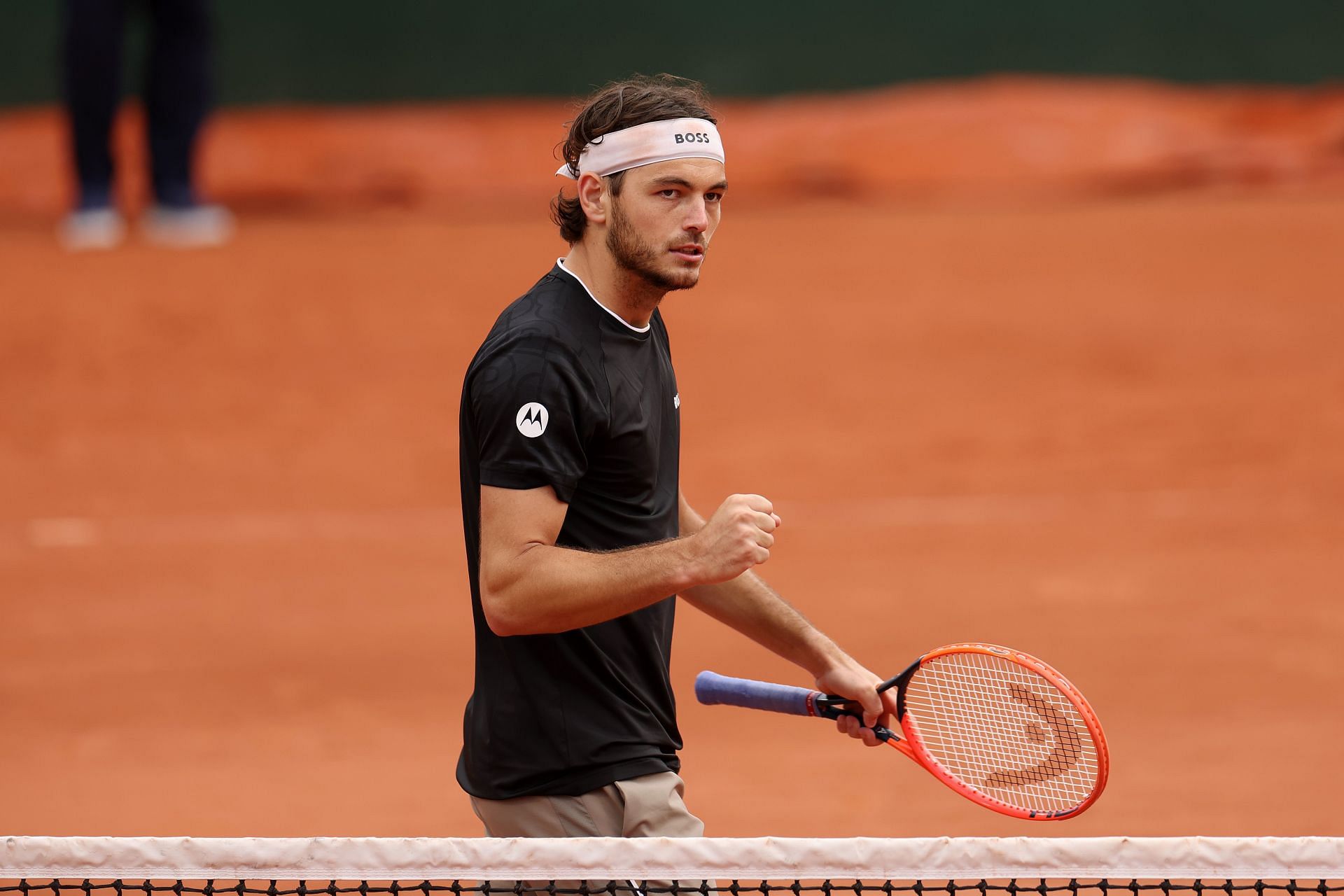 Taylor Fritz at the 2024 French Open.