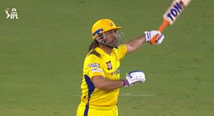 [Watch] MS Dhoni treats Ahmedabad crowd with one-handed 6 in GT vs CSK IPL 2024 match