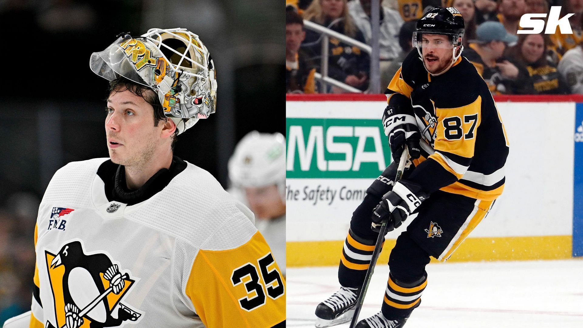 Tristan Jarry and Sidney Crosby are two potential trade candidates for the Pittsburgh Penguins this offseason