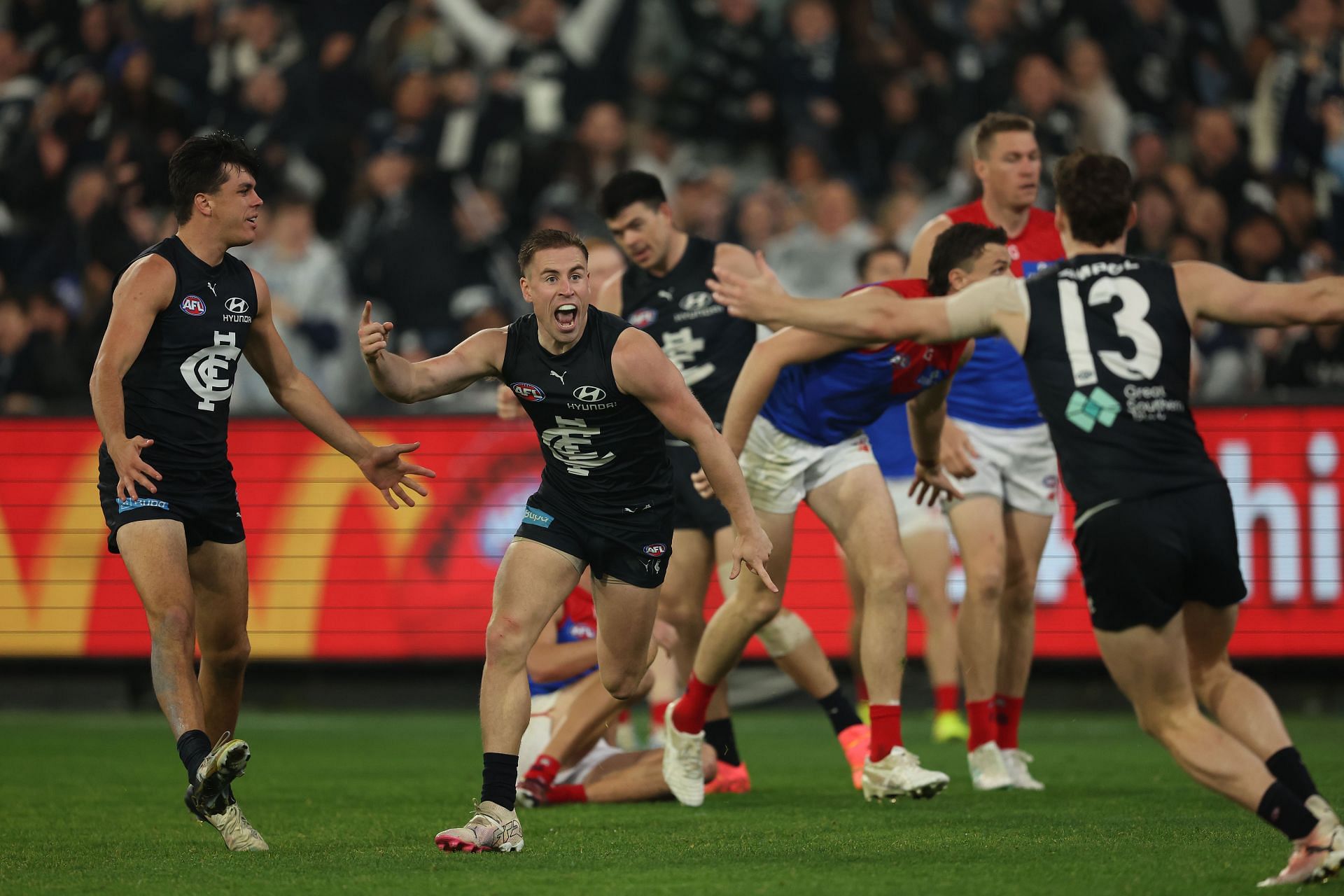 AFL Rd 9 -  Carlton v Melbourne