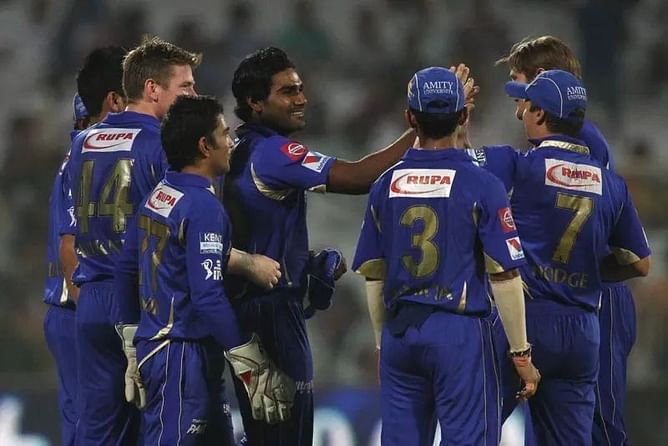 What happened the last time SRH played RR in a playoff match in the IPL?