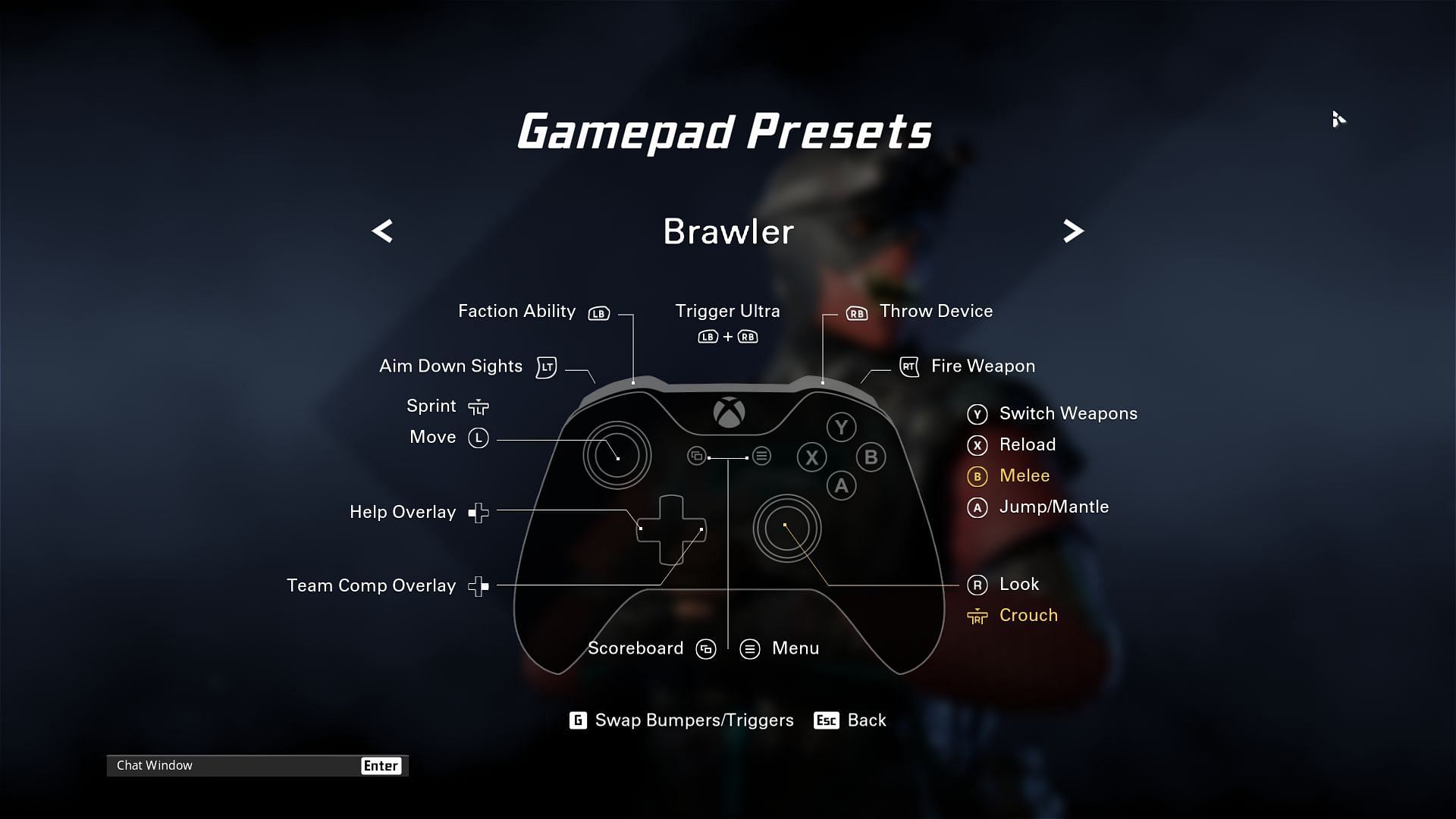 Brawler is a great preset for Xbox controller (Image via Ubisoft)