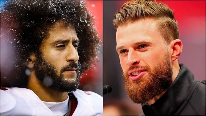 NFL reporter details why Colin Kaepernick's police brutality stance and Harrison Butker's religious equations don't fall on the same plane