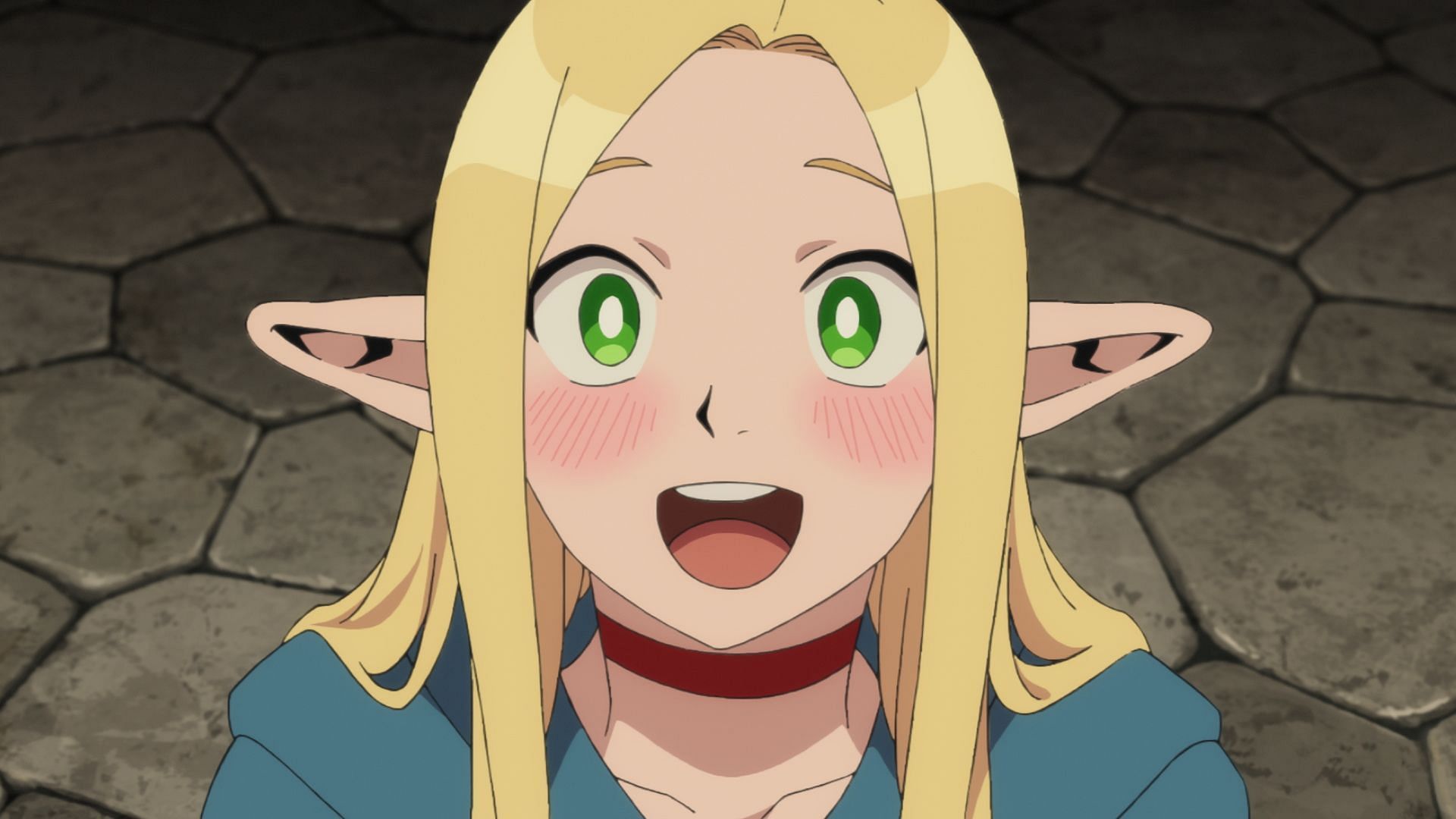 Marcille as shown in the anime (Image via Studio Trigger)