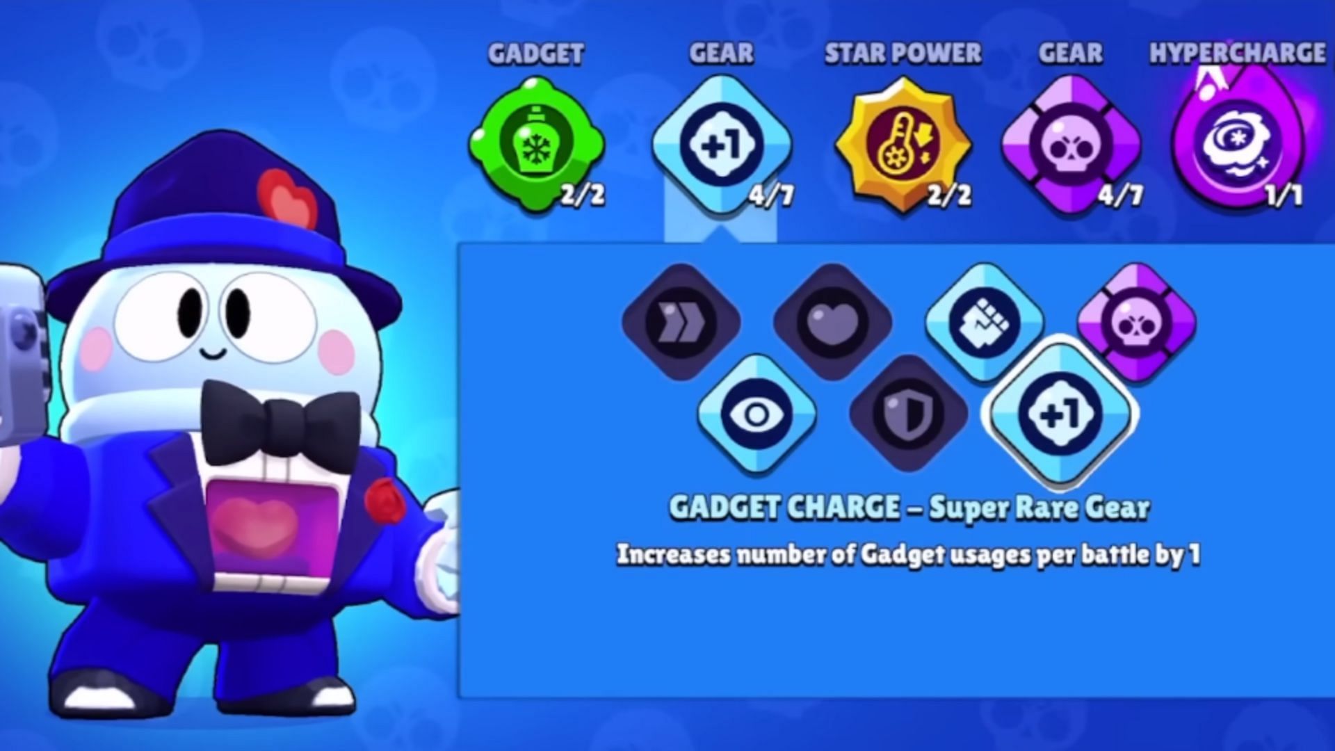 Gadget Charge - Super Rare Gear (Image via Supercell)