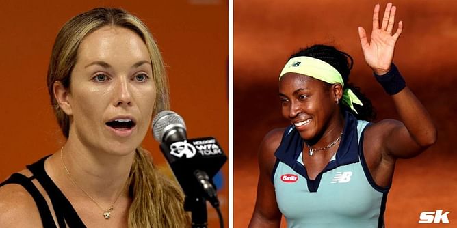 "On fire" - Danielle Collins cheers on Coco Gauff's singles SF and doubles runner-up finishes at Italian Open 2024