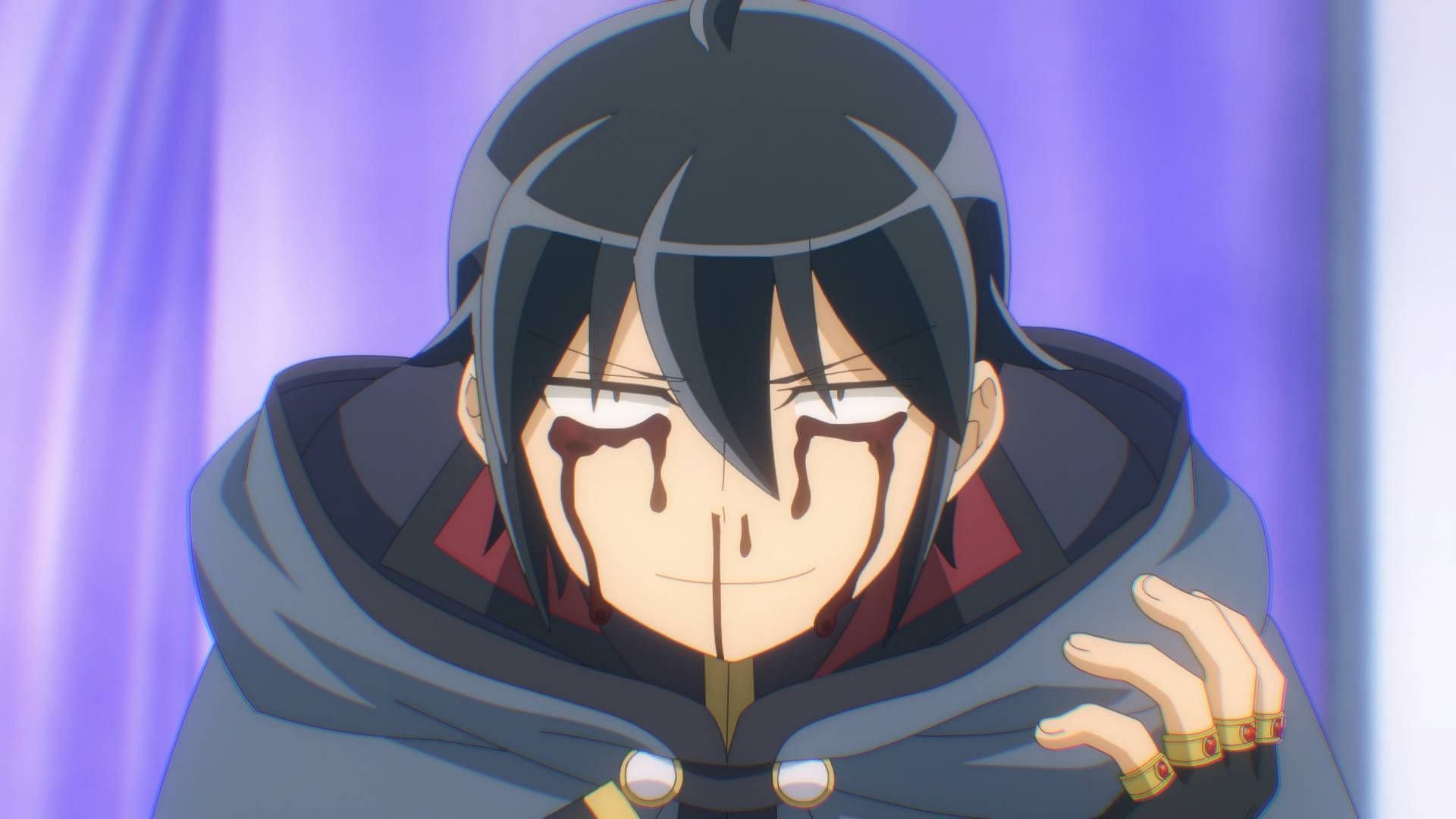 Makoto in pain after getting the blessing (Image via J.C. Staff)