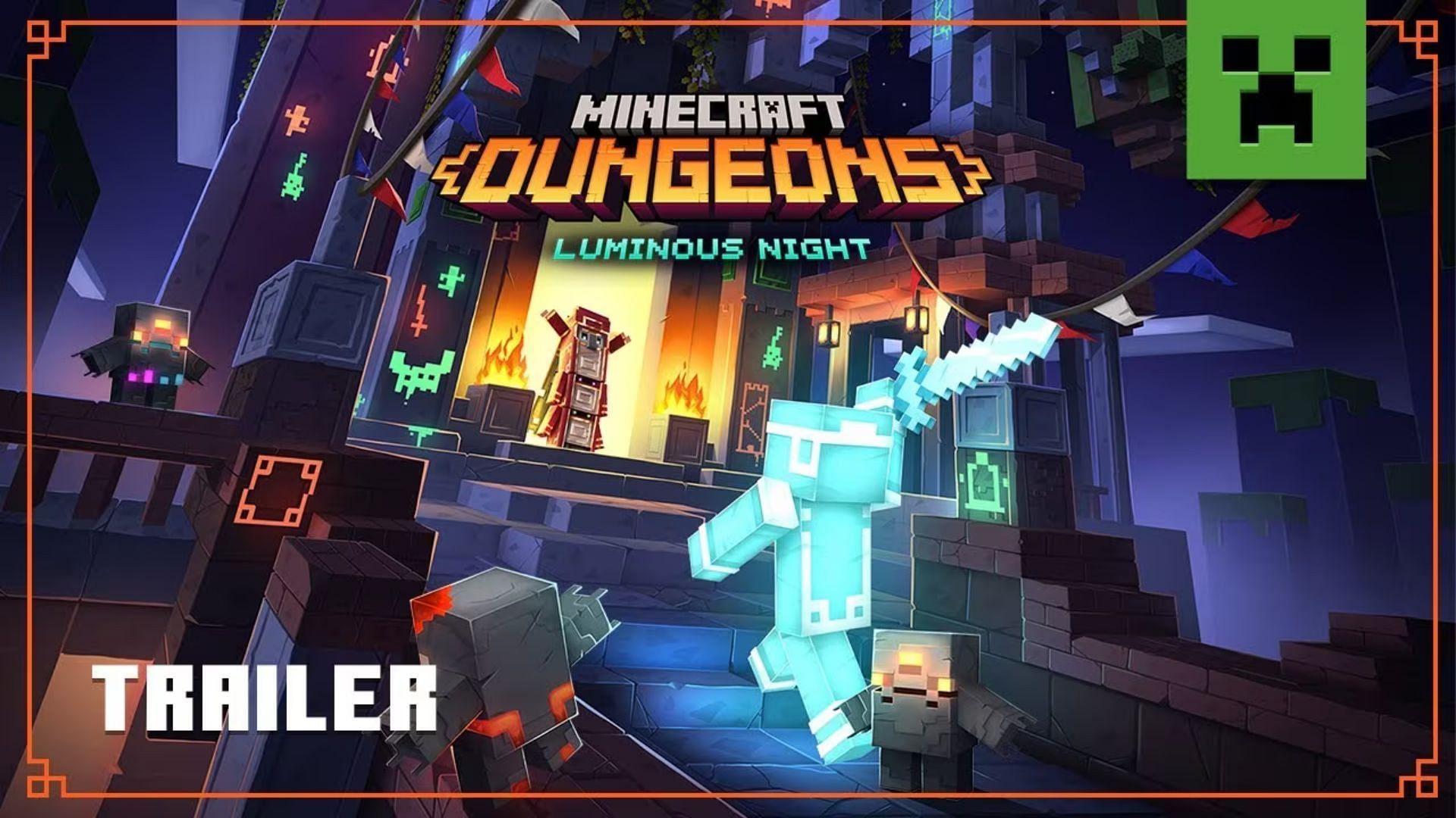 Dungeons offers a new experience in a similar taste (Image via Mojang Studios)