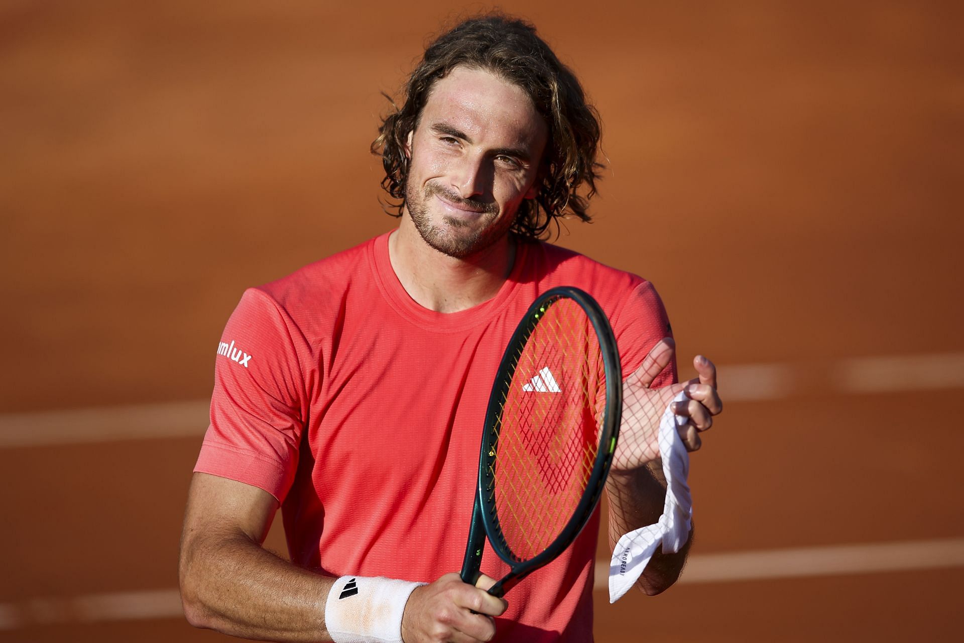 Stefanos Tsitsipas at the 2024 Barcelona Open