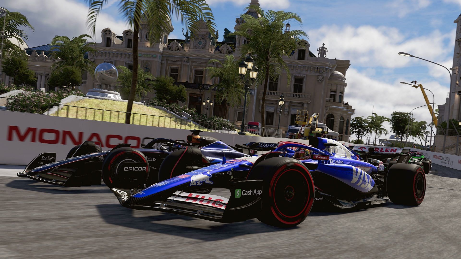 Sainz Jr. has some excellent racecraft to pair with his awareness (Image via EA Sports)