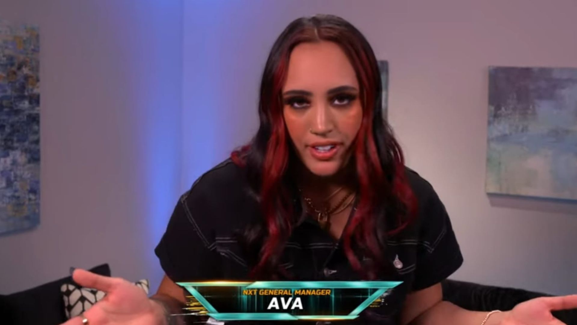 Ava Raine is the General Manager of WWE NXT