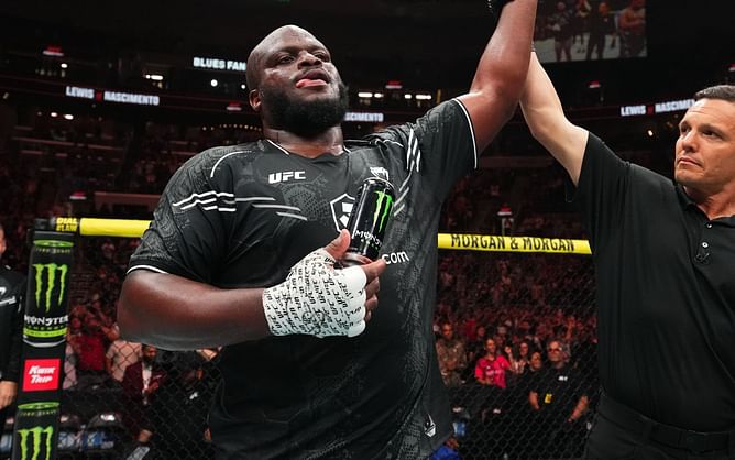 Nina-Marie Daniele has a suggestion, reacting to Derrick Lewis' wide range of post-fight celebrations