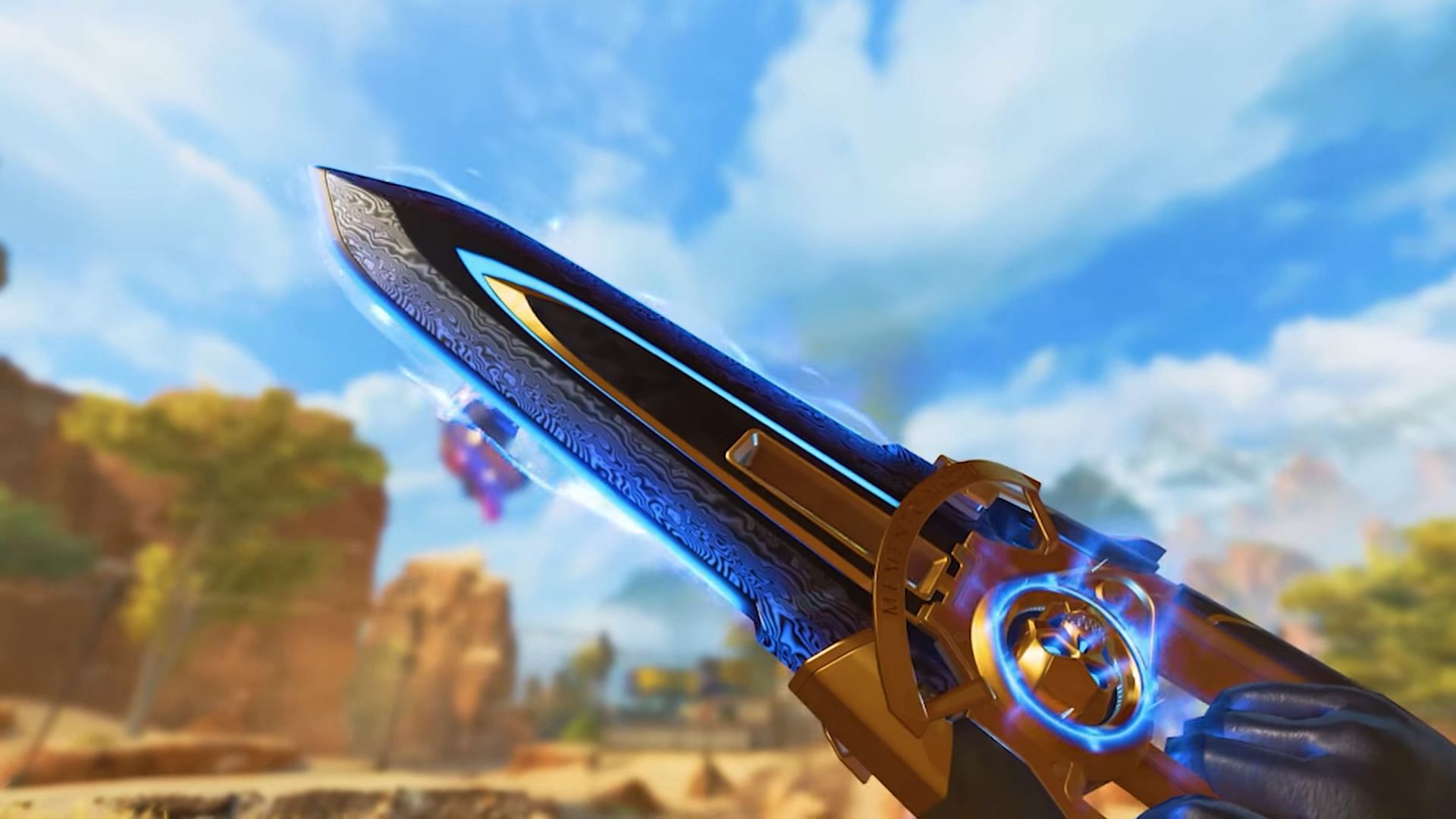 Cobalt Katar Mythic Artifact in Apex Legends (Image via Electronic Arts || RossTheeSquirrel)