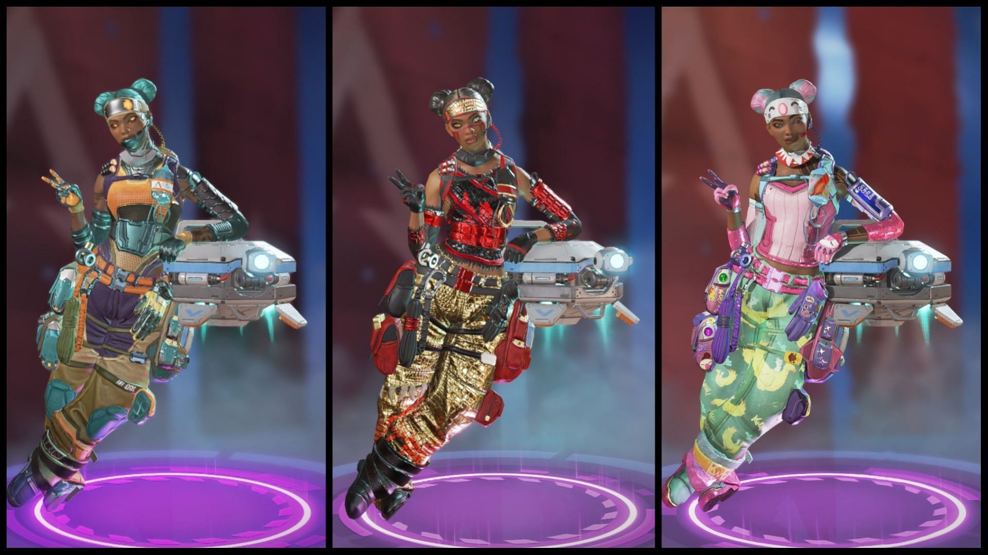 Epic Lifeline skins in Apex Legends (Image via Electronic Arts)