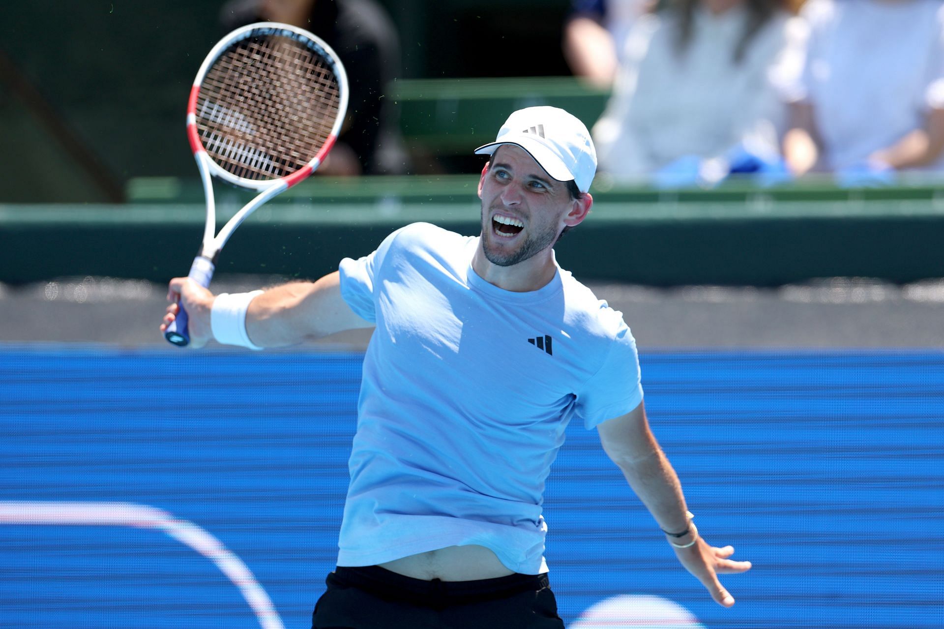 Dominic Thiem at the 2024 Kooyong Classic