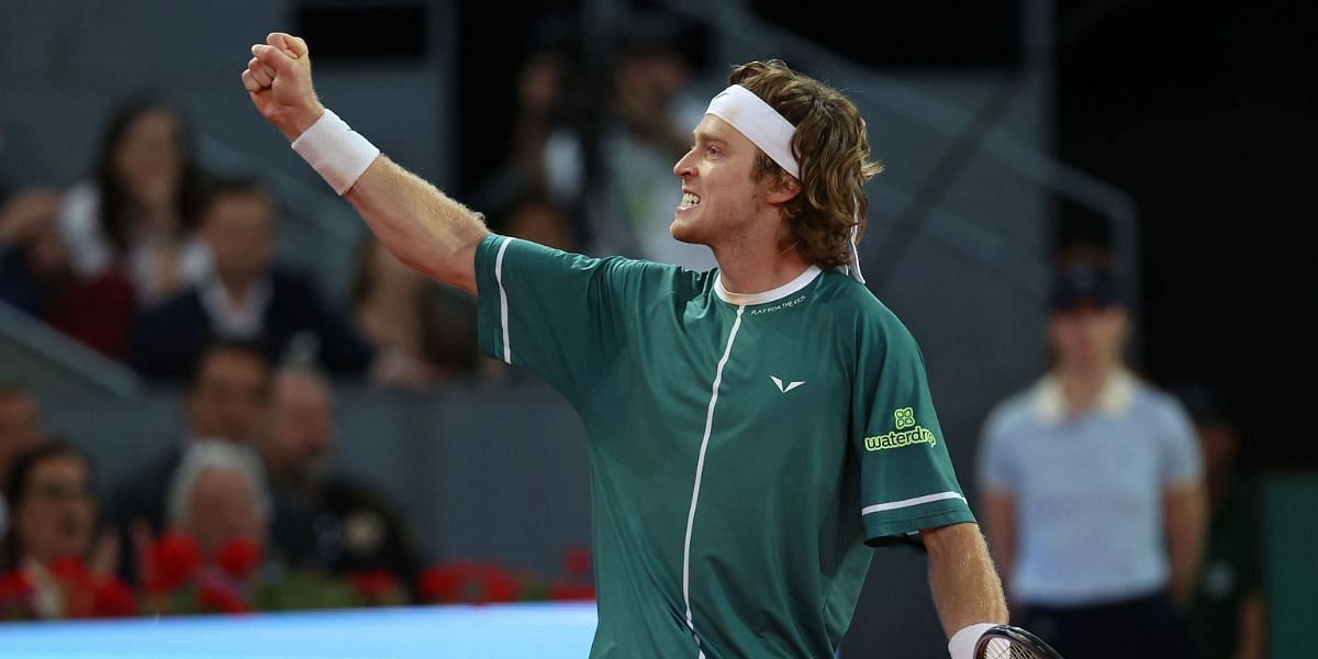 Andrey Rublev comes from behind to beat Felix Auger-Aliassime in Madrid Open 2024 final, wins second Masters 1000 title of career