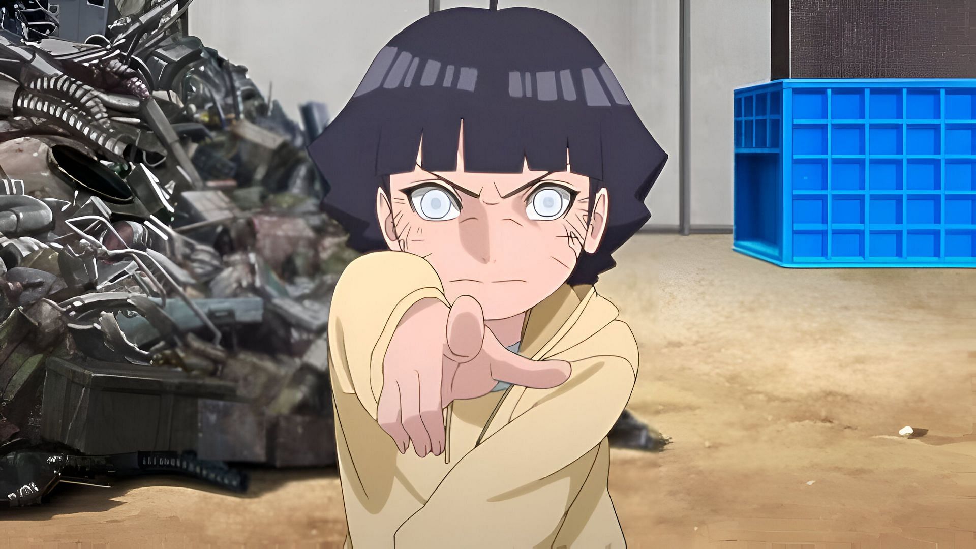 Himawari, as seen in the anime (Image via Studio Pierrot)