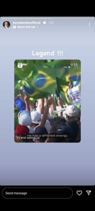 Boris Becker pays tribute to Ayrton Senn on the Brazilian's 30th death anniversary