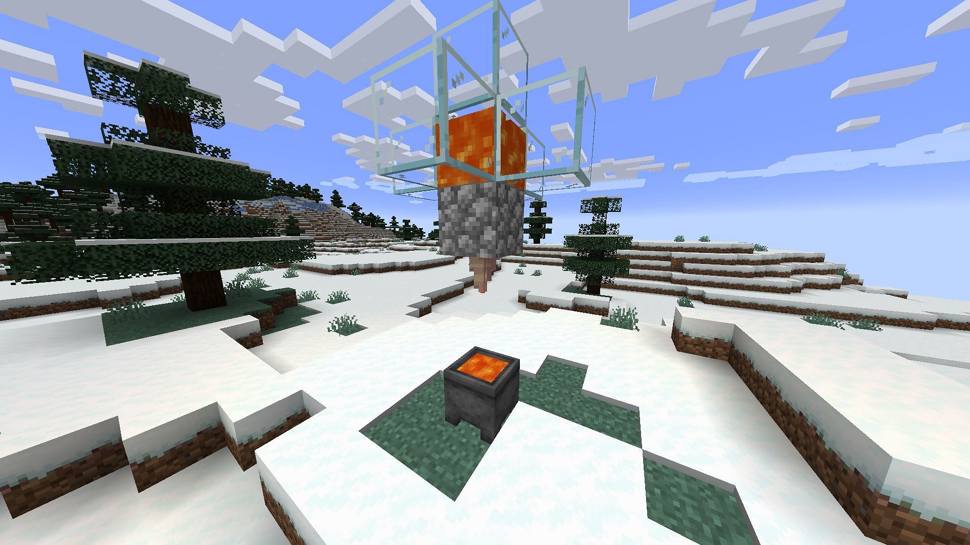 Pointed dripstone can give Minecraft players infinite water or lava (Image via Mojang)
