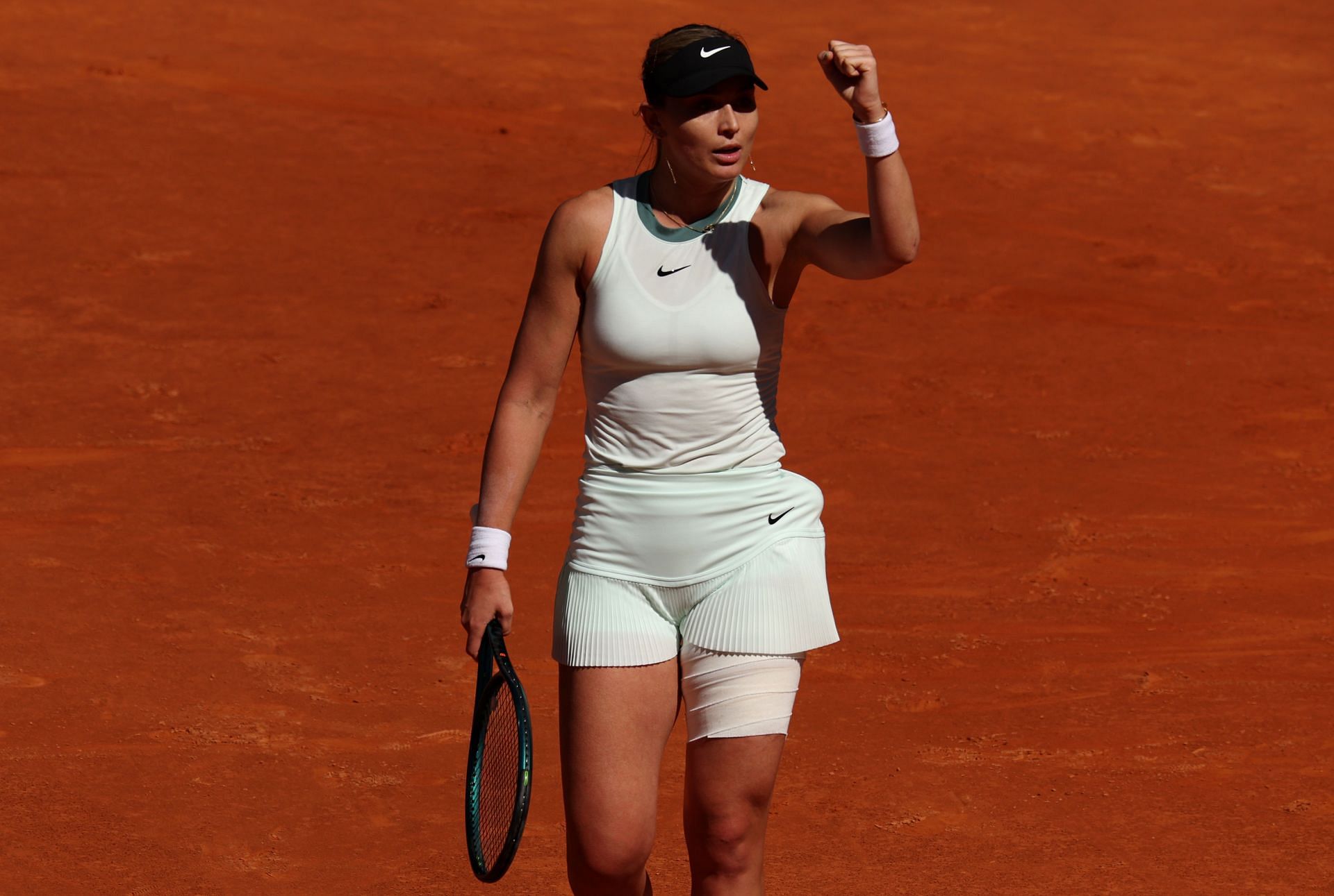 Paula Badosa at the 2024 Mutua Madrid Open