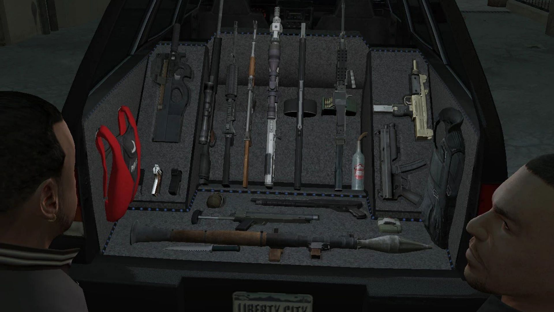 The Gun Van as it appears in GTA 4 Ballad of Gay Tony (Image via Rockstar Games)