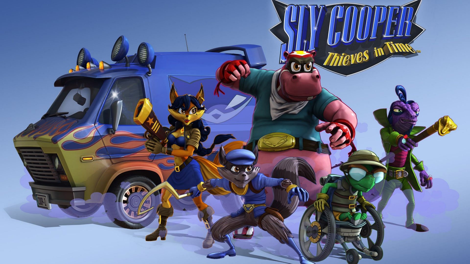 Sly Cooper and pals (Image via Sanzaru Games)