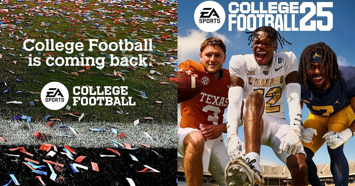 WATCH: EA Sports College Football 25 trailer launch creates buzz with distinctive gameplay features like screen shaking, moving play part, and more