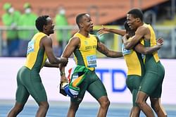 "Repping West Africa at the Olympics"- Fans react to Liberia, Ghana, and Nigeria qualifying for the Paris Olympics in the 4x100m relay