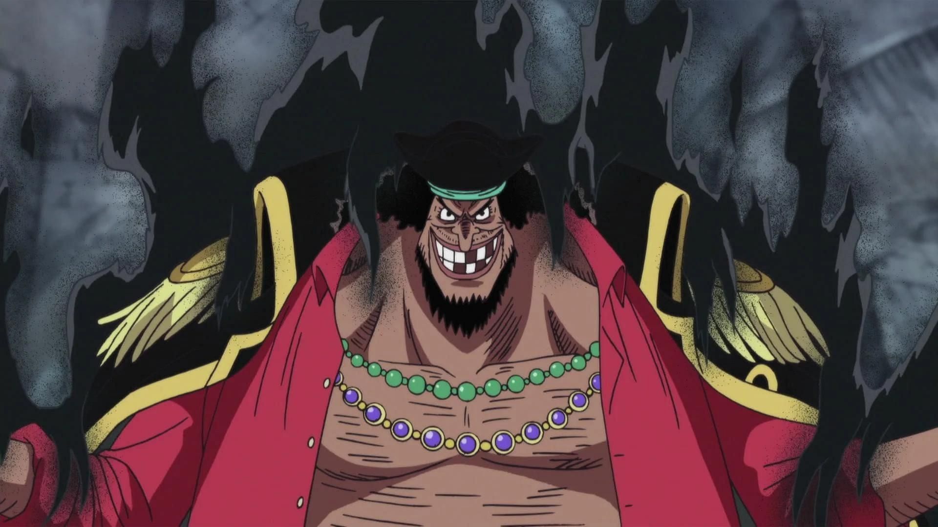 Blackbeard as shown in the anime (Image via Toei Animation)