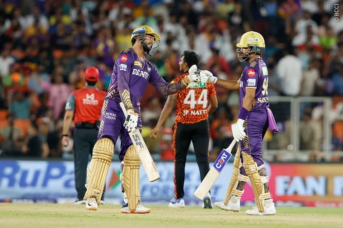 KKR qualify for the IPL 2024 final after a crushing win over SRH in Qualifier 1