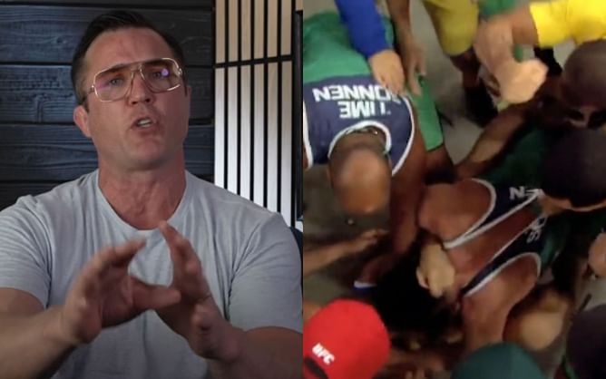 "I got jumped by a guy named Dida" - Chael Sonnen shifts narrative on "hating Brazil" by recounting apology made to his mother