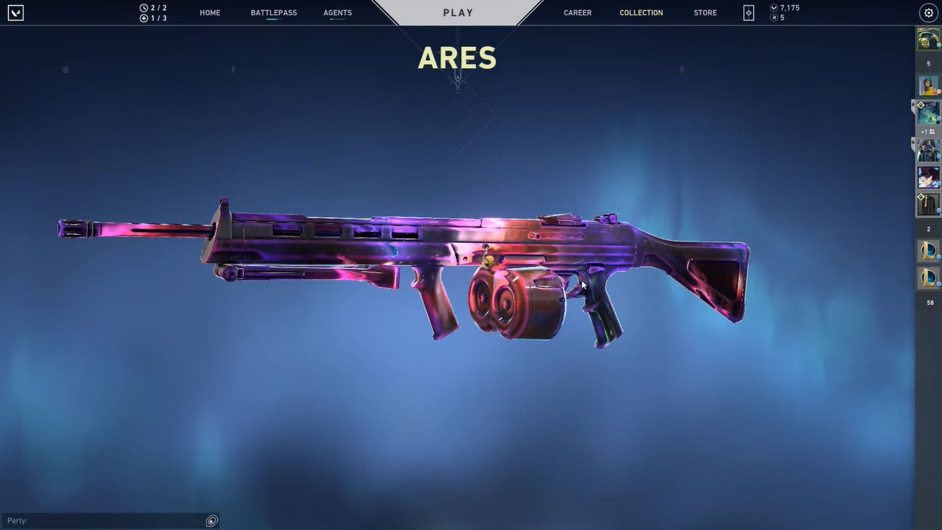 Nebula Ares (Image via YouTube/@urnotjustin/Riot Games)