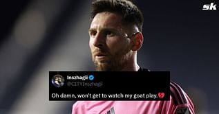 "Blame MLS", "Inter Miami is in big trouble" - Fans react as Lionel Messi is ruled out of Herons' clash vs Orlando City