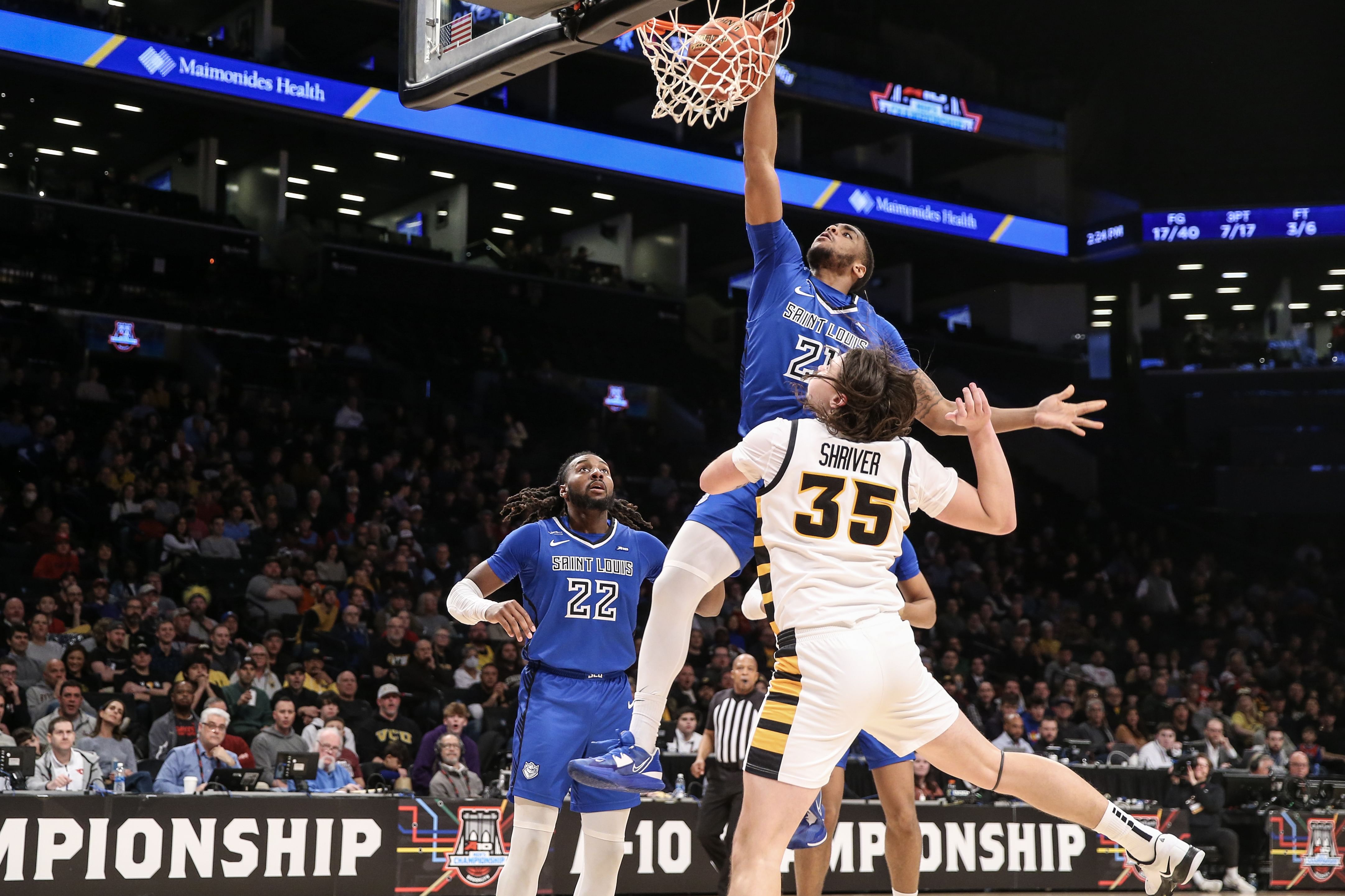 NCAA Basketball: Atlantic 10 Conference Tournament Semifinals-Saint Louis vs Virginia Commonwealth