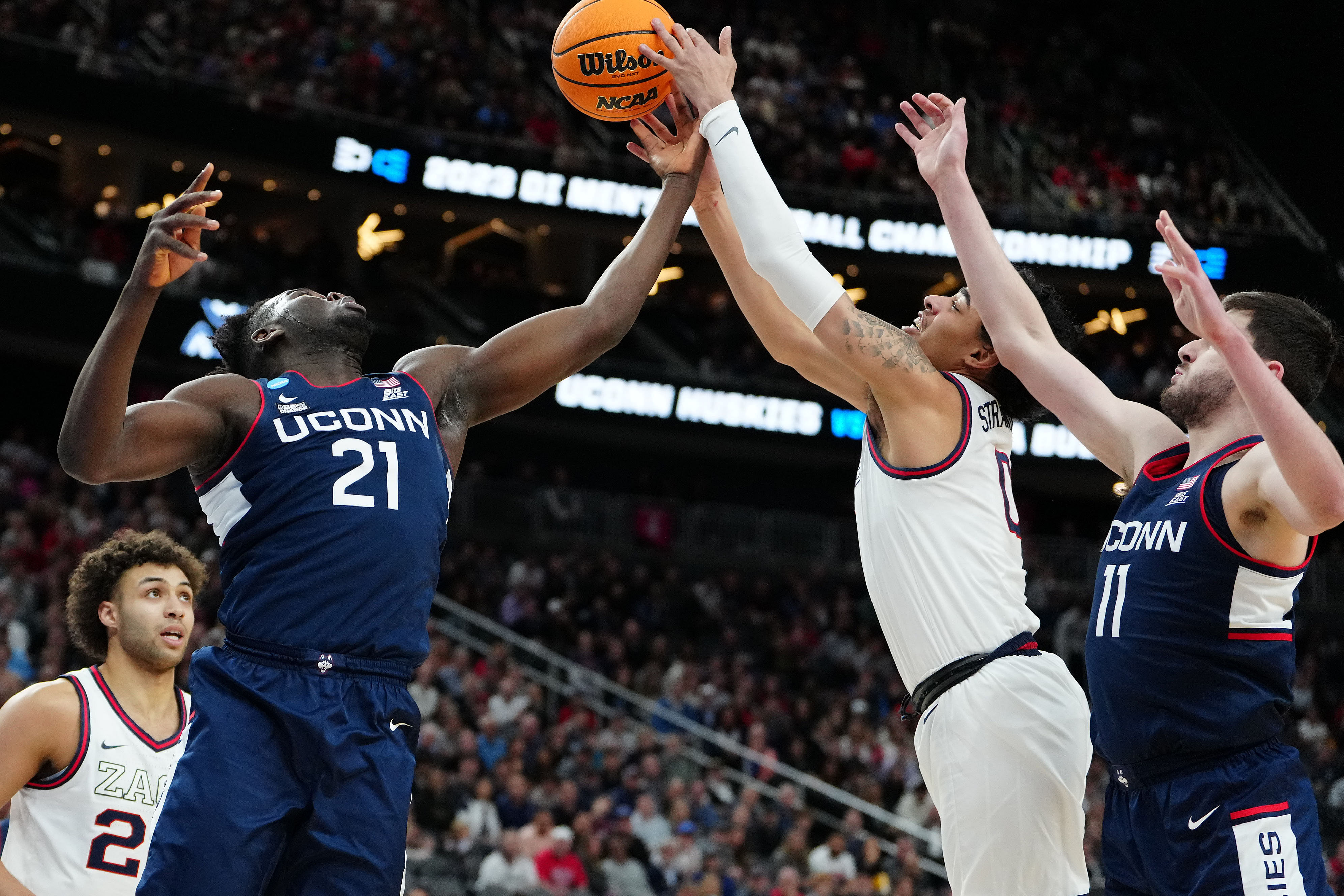 NCAA Basketball: NCAA Tournament West Regional-UCONN vs Gonzaga