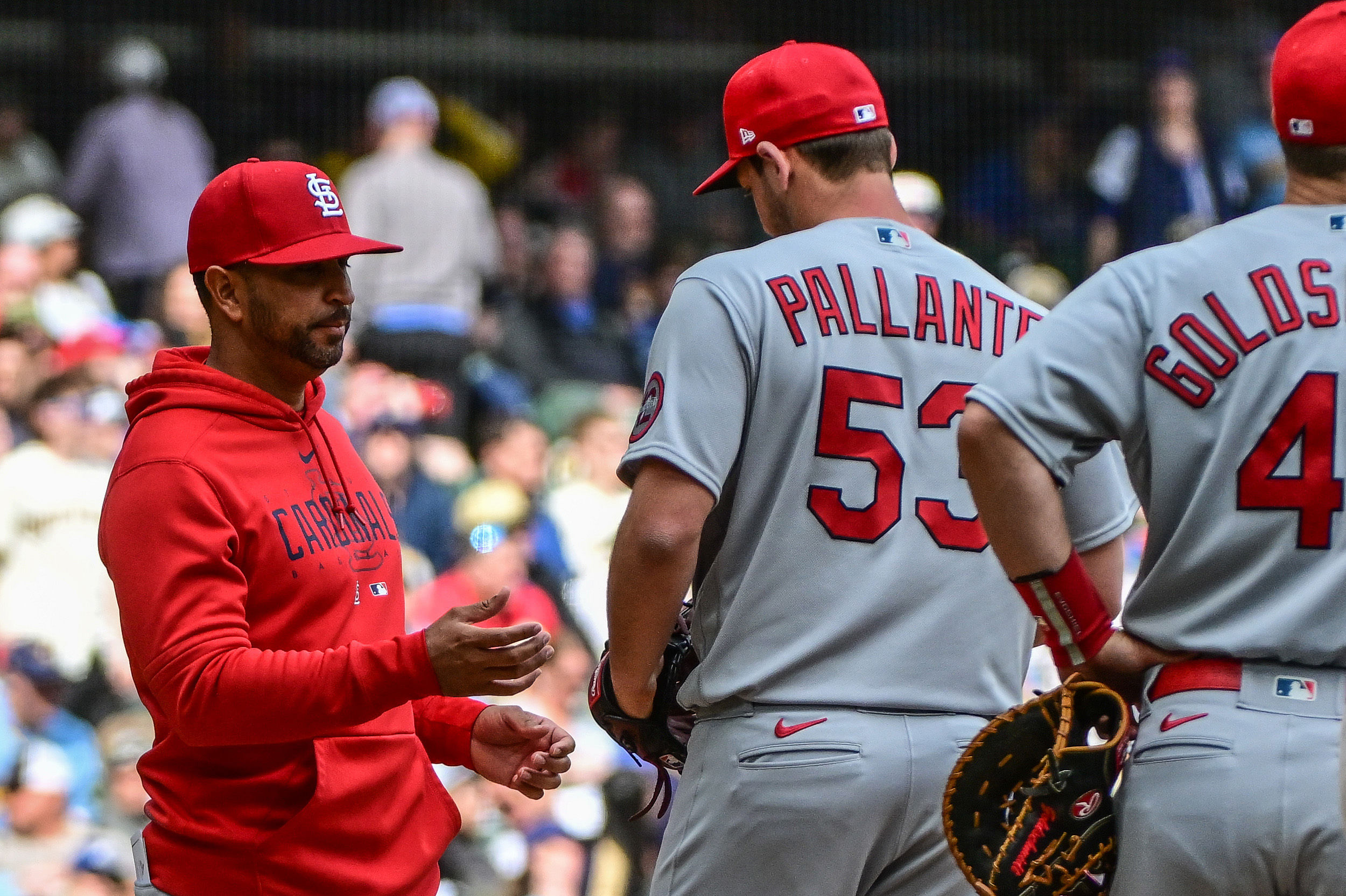 MLB: St. Louis Cardinals at Milwaukee Brewers