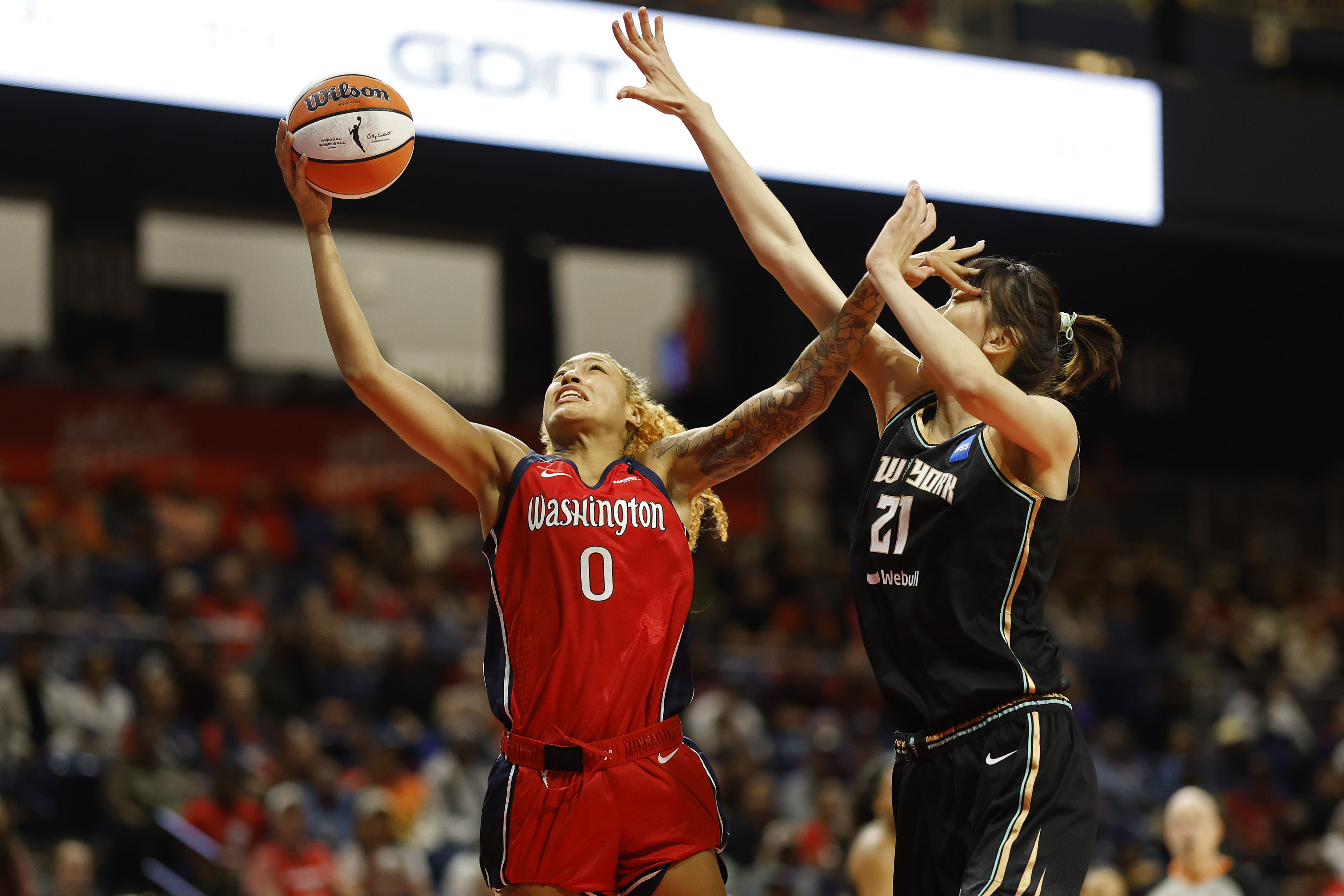 WNBA: New York Liberty at Washington Mystics