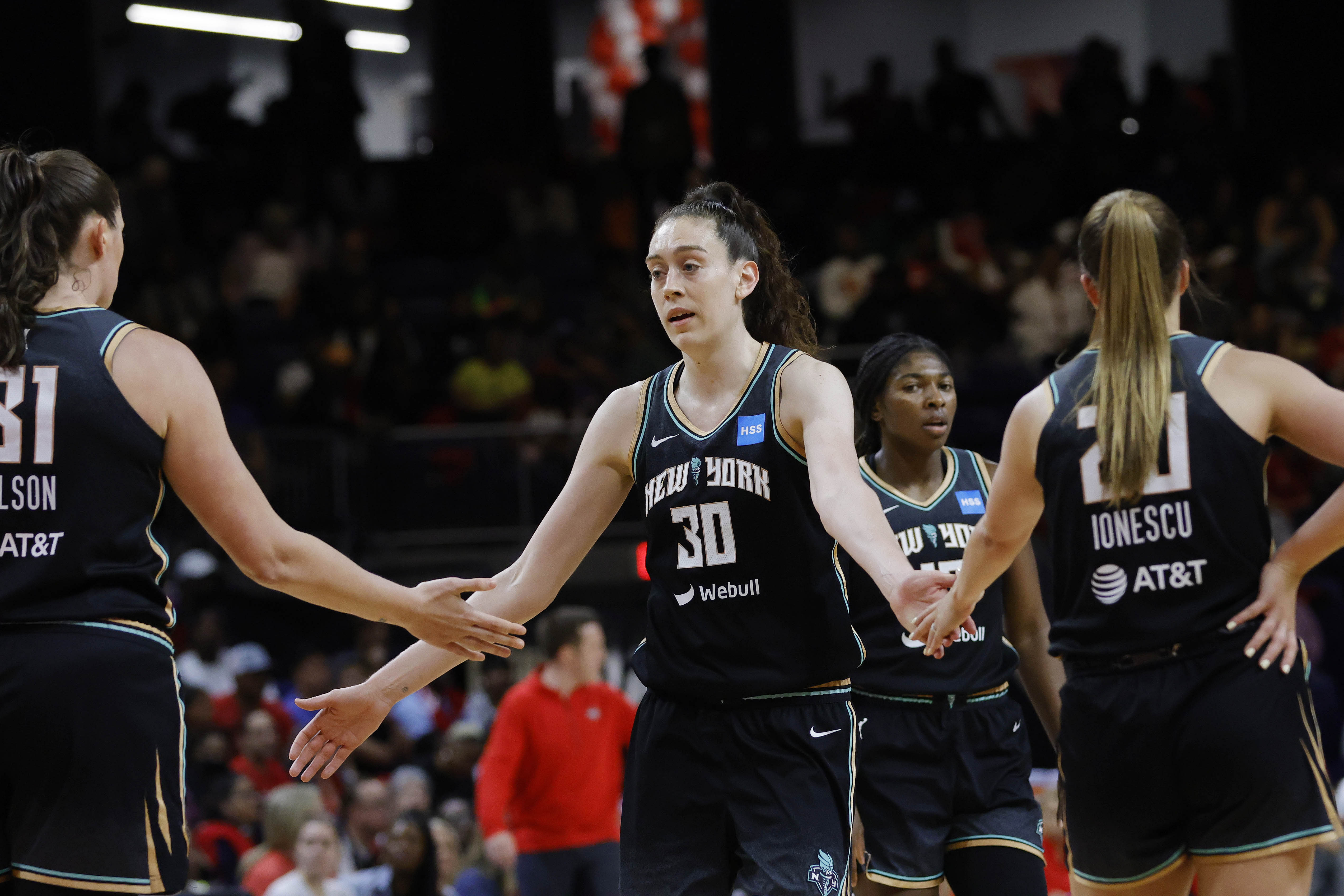 WNBA: New York Liberty at Washington Mystics