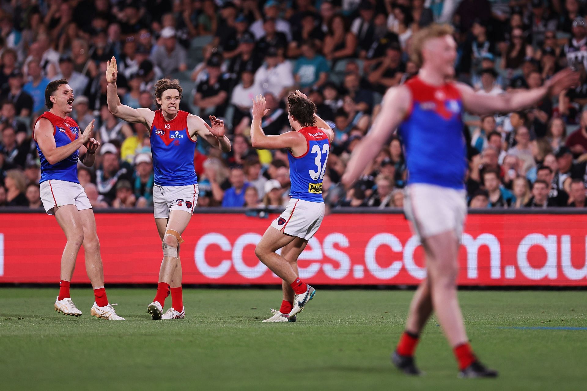 AFL Rd 3 - Port Adelaide v Melbourne