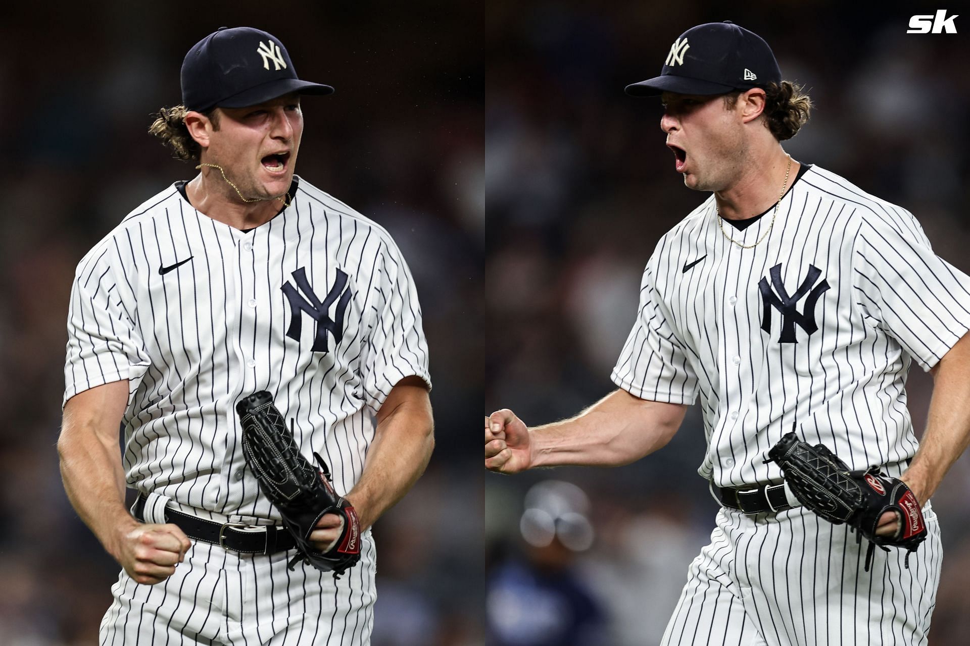 Gerrit Cole was spotted throwing in Tropicana Field