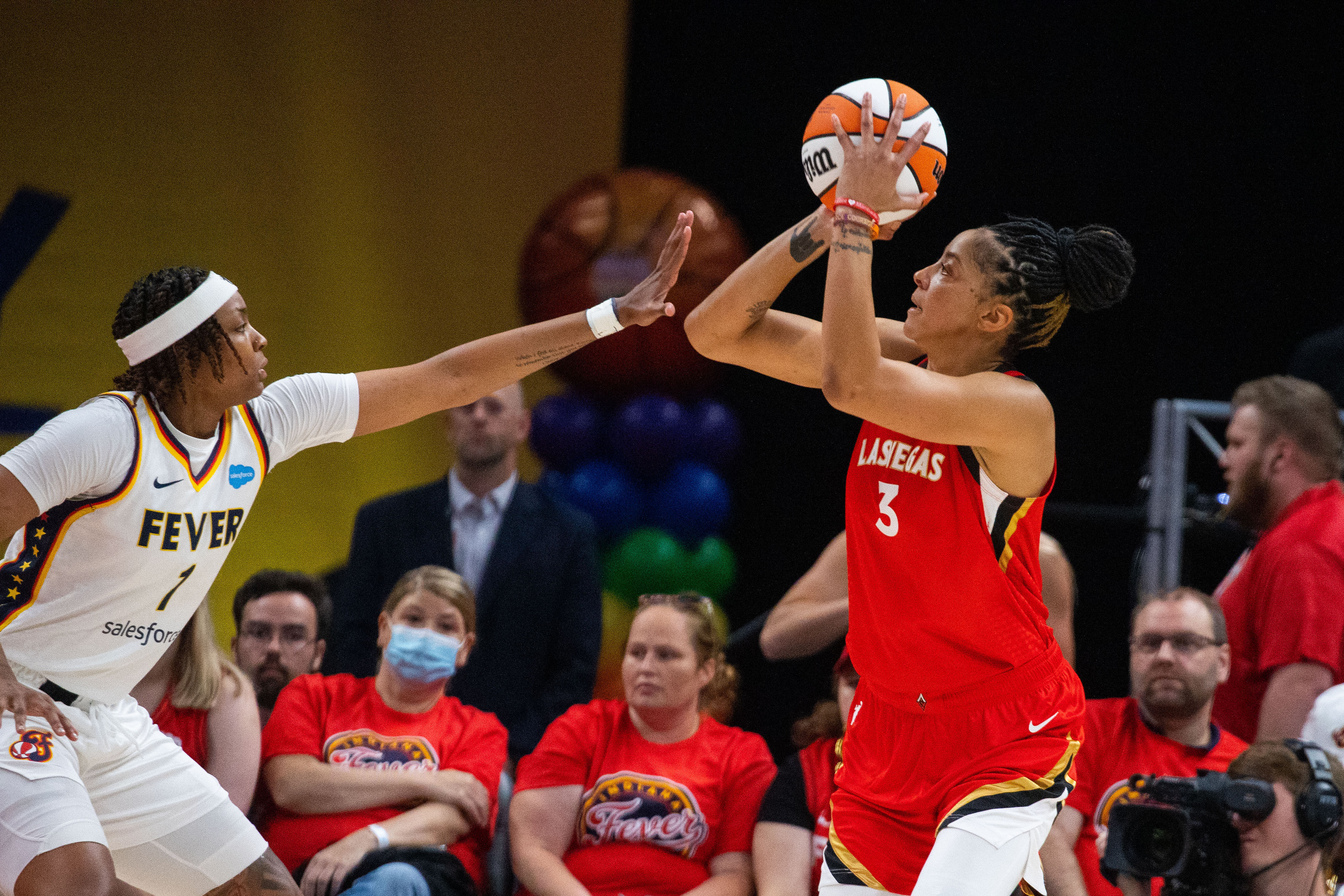 WNBA: Las Vegas Aces at Indiana Fever