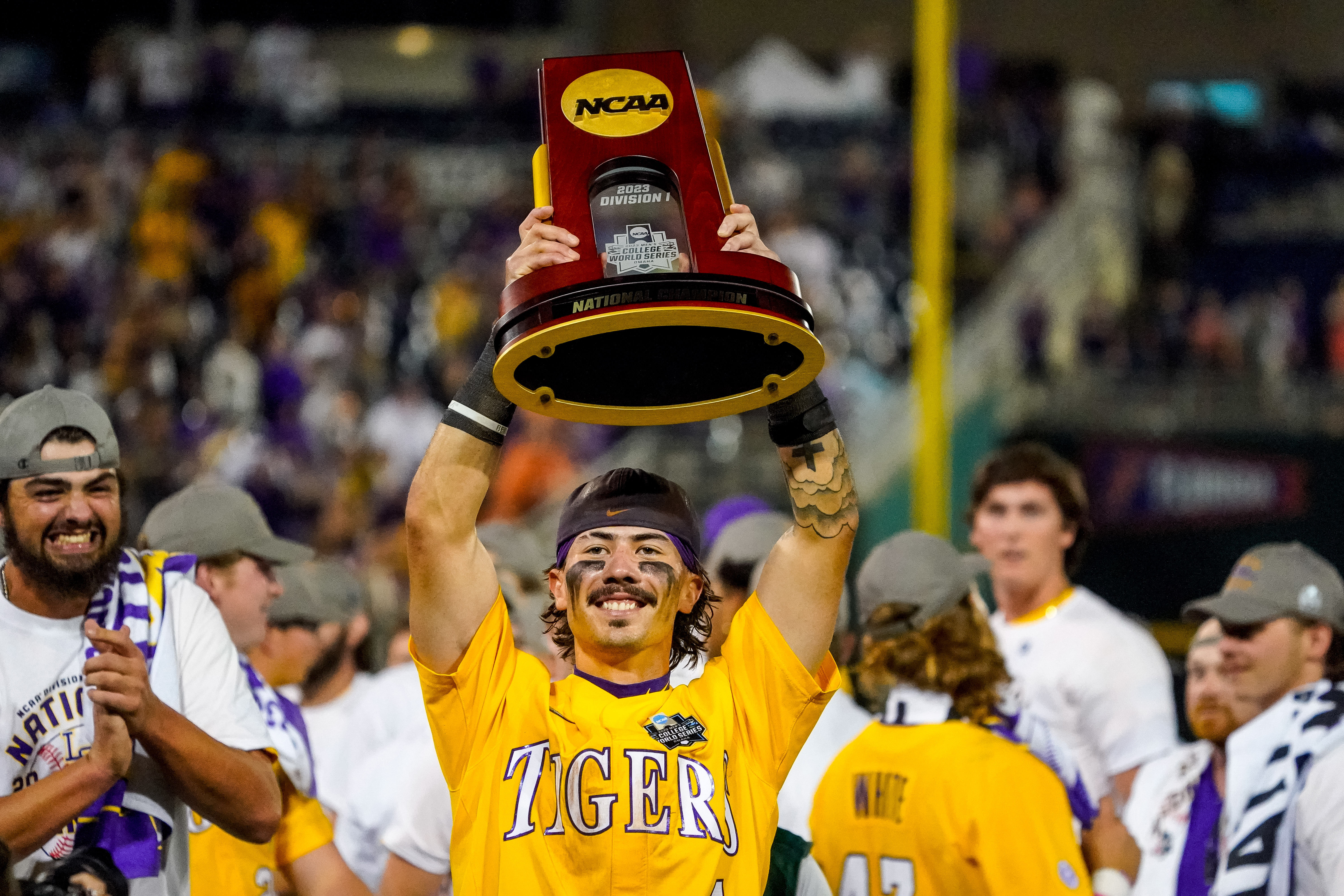 NCAA Baseball: College World Series Final-Florida vs LSU