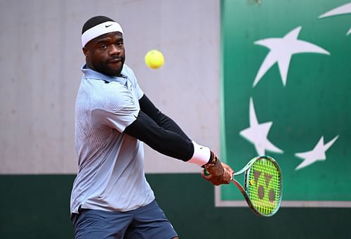 Frances Tiafoe at the 2024 French Open.