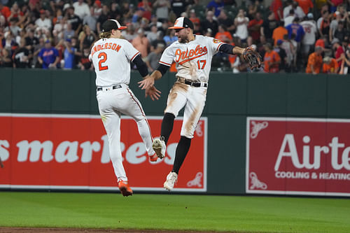 Baltimore Orioles - Gunnar Henderson and Colton Cowser (Image via USA Today)