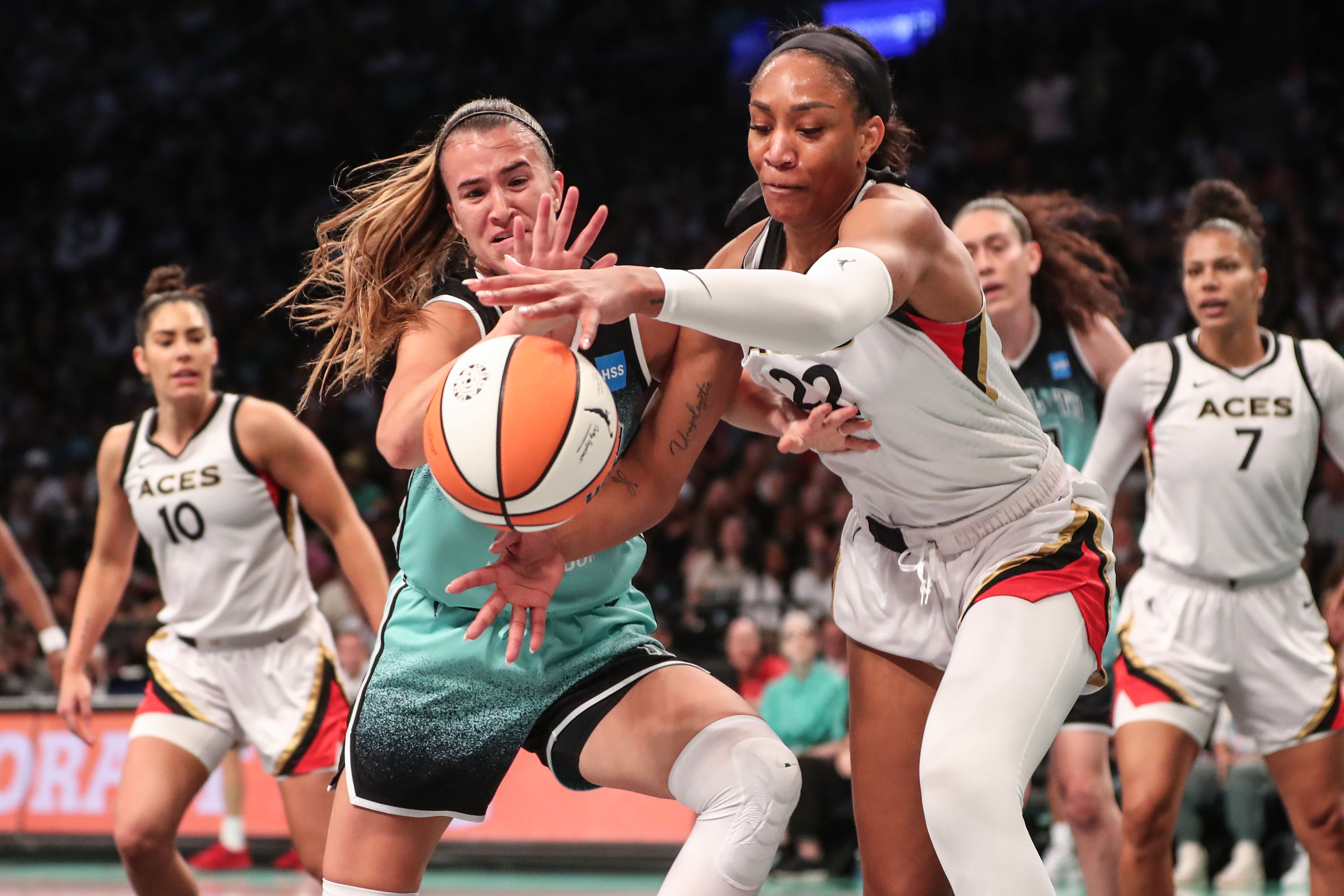 WNBA: Las Vegas Aces at New York Liberty