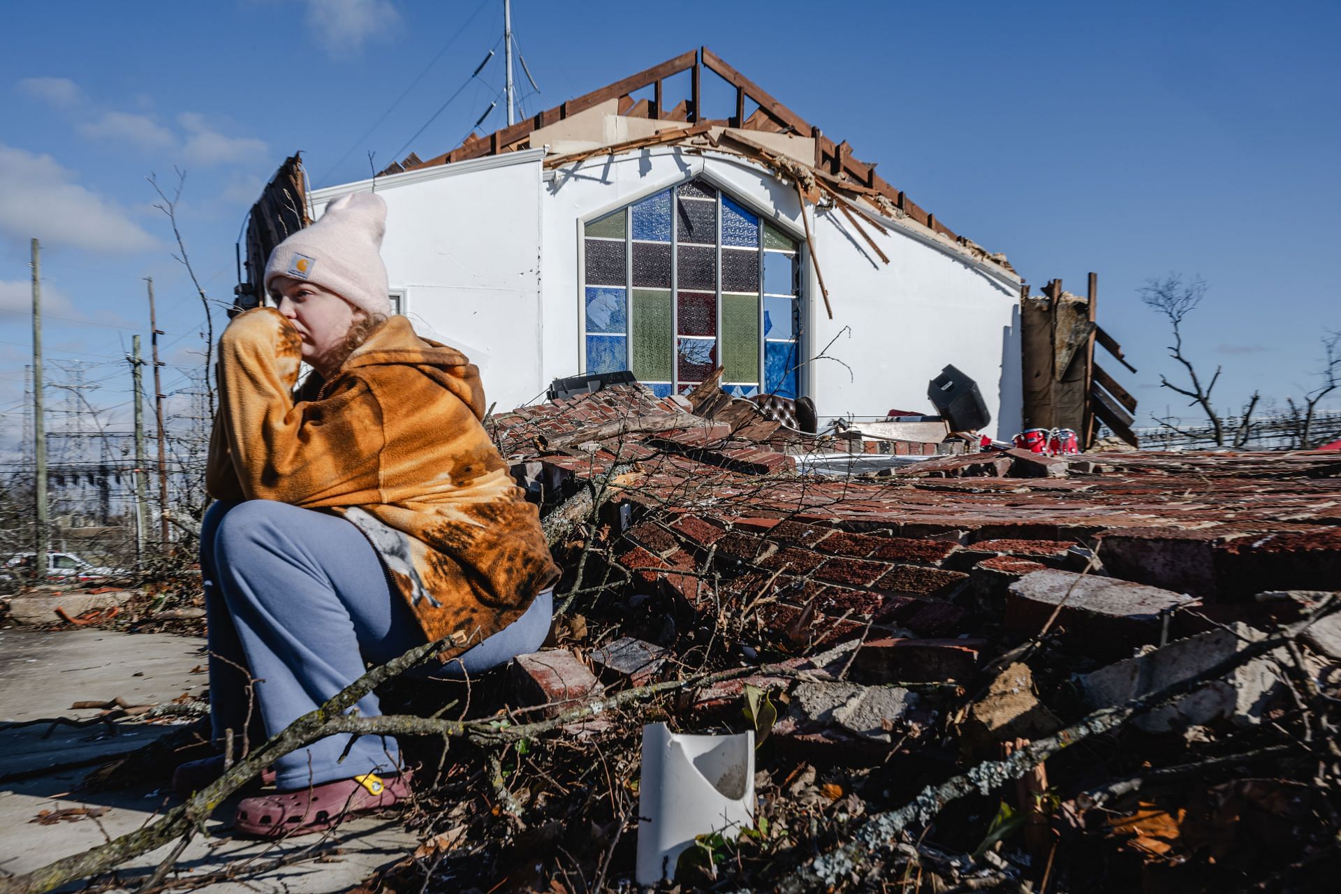 Tornadoes Leave Damage In Tennessee As Powerful Storm Moves Across The Country (Photo by Jon Cherry/Getty Images)