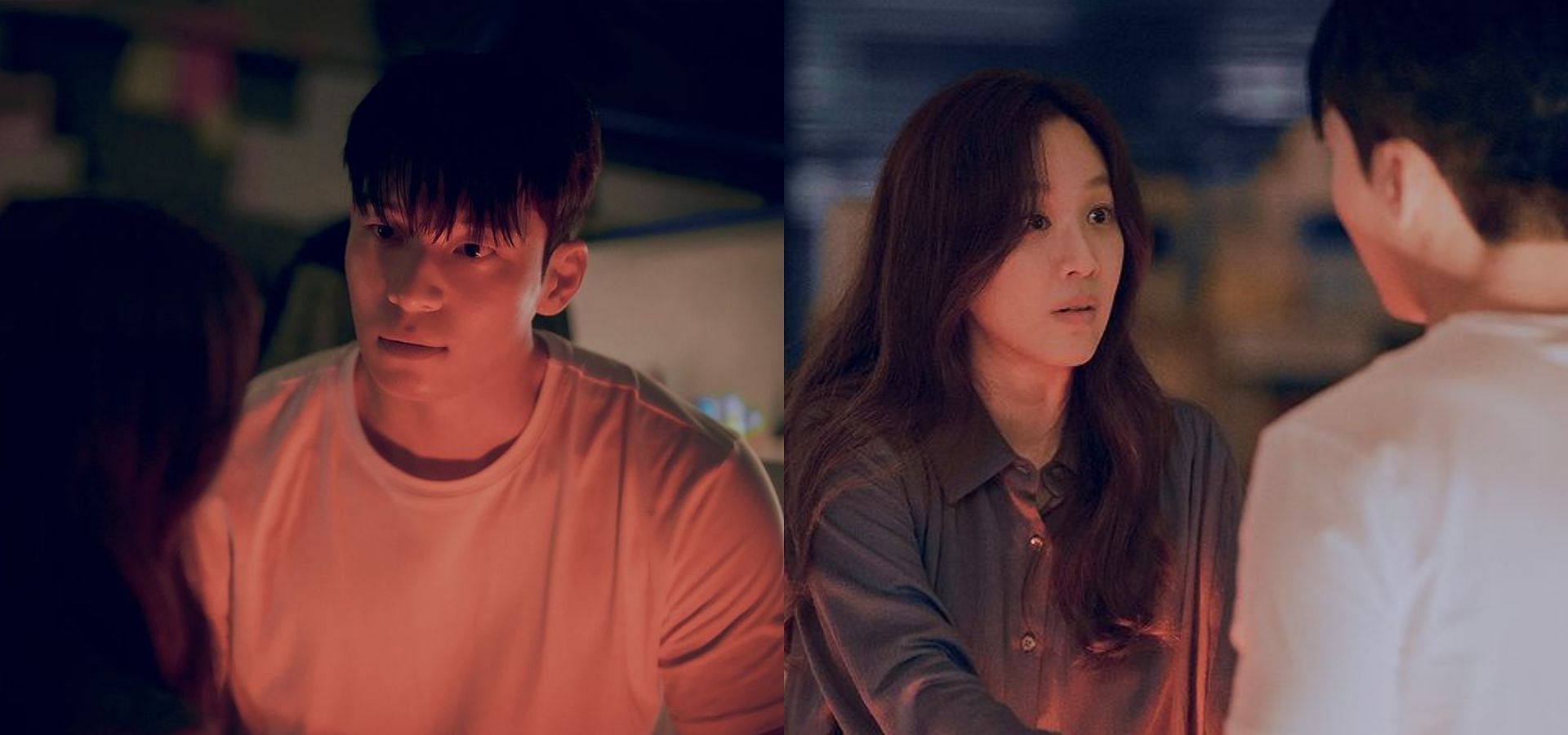 The Midnight Romance In Hagwon episodes 5 &amp; 6 recap featuring Wi Ha-joon and Jung Ryeo-won (Images Via Instagram/@tvn_drama) 
