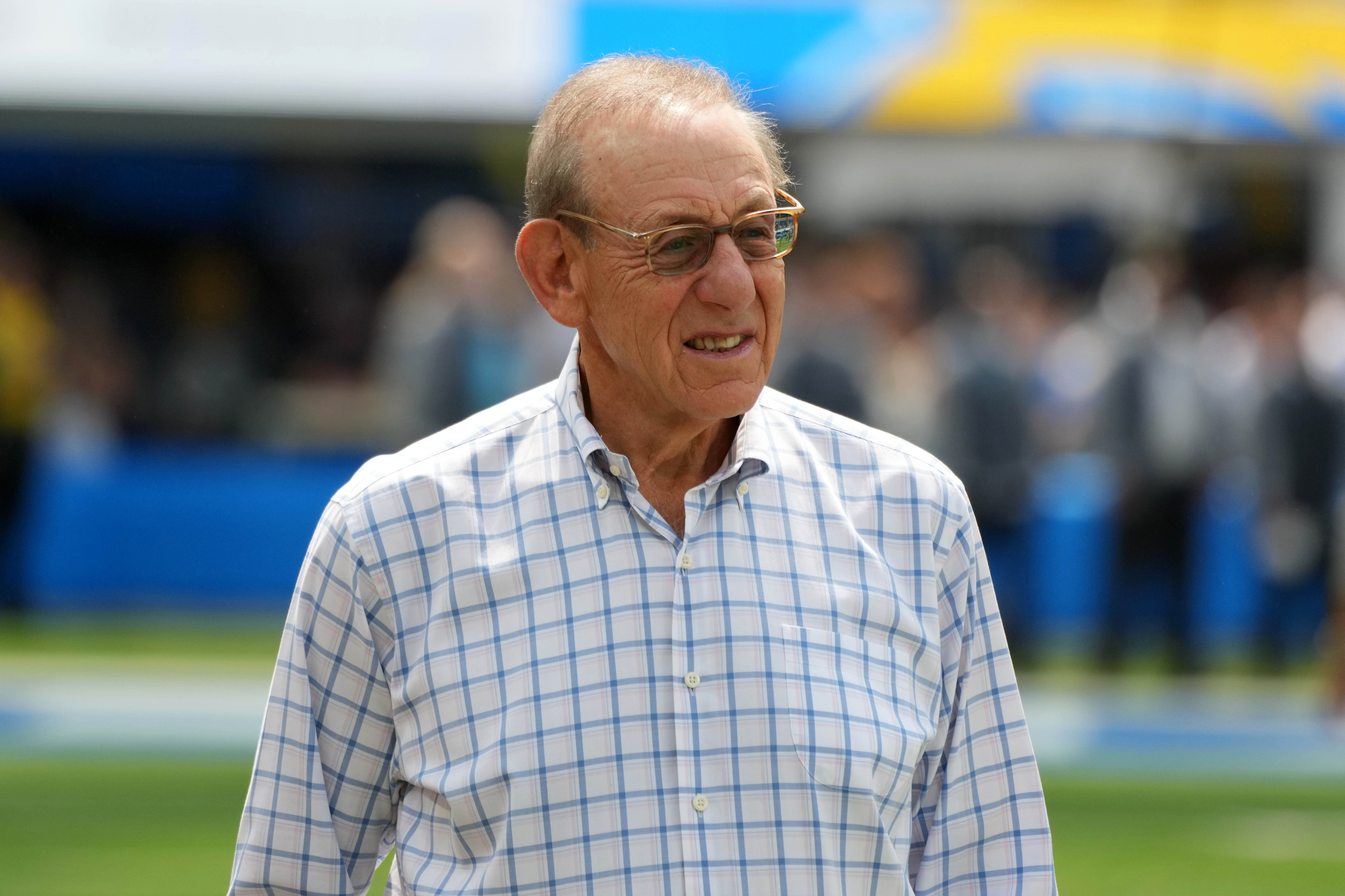 Dolphins owner Stephen Ross watches Miami at Los Angeles