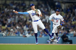 WATCH: Kike Hernandez steals the show with infectious worm dance during Blue Diamond Gala at Dodger stadium