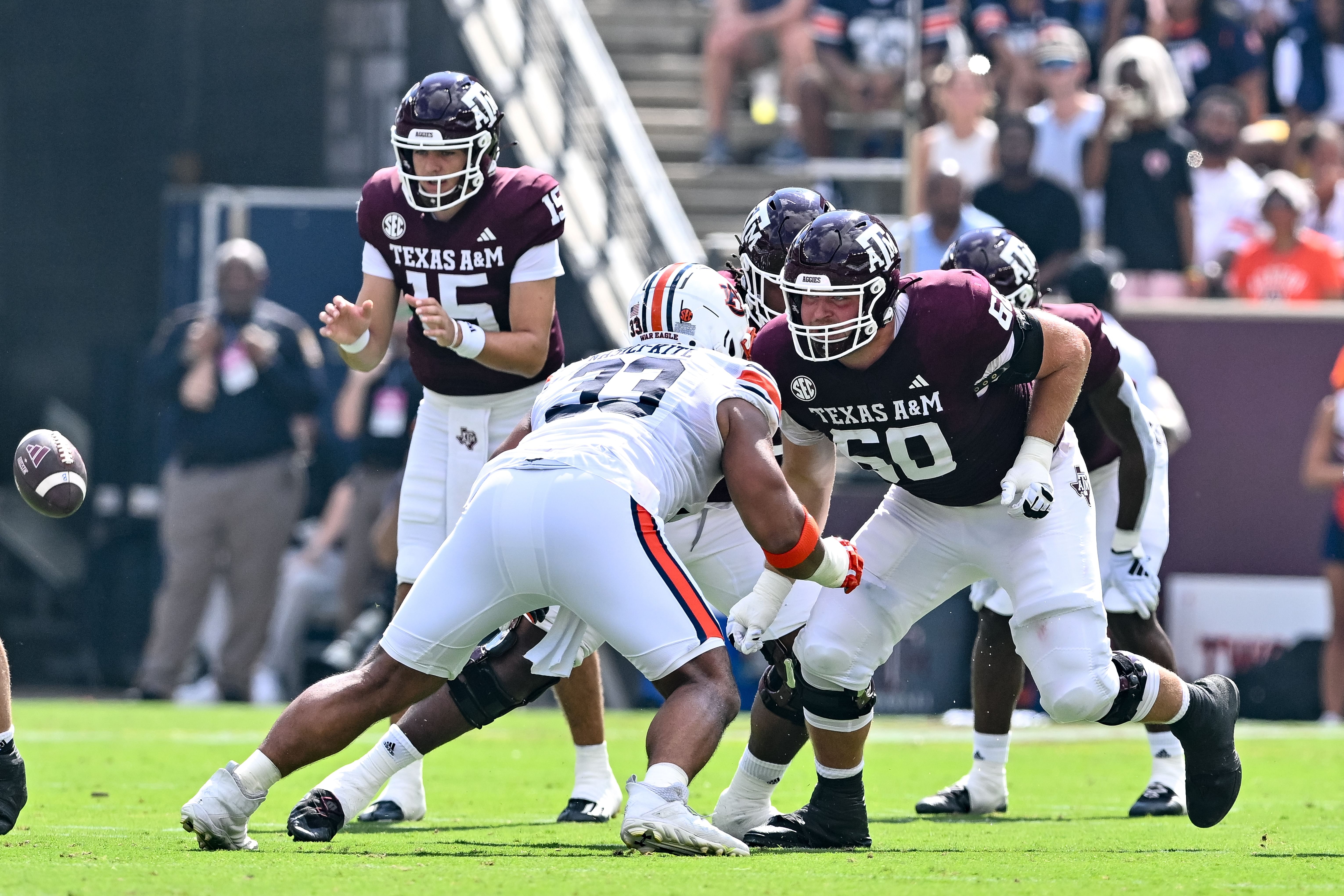 NCAA Football: Auburn at Texas A&M